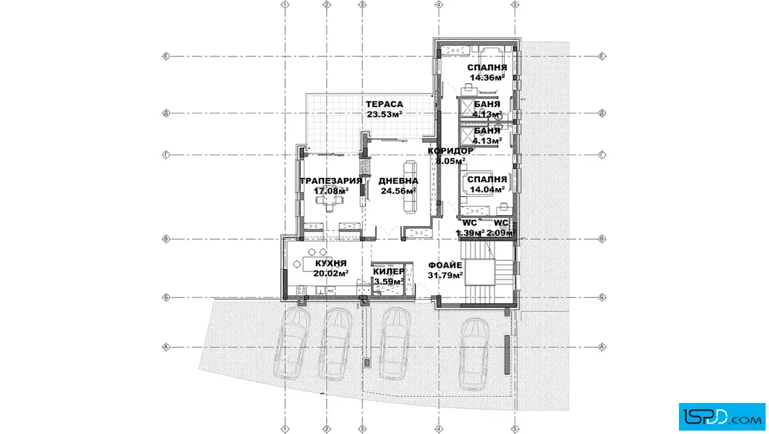 План на първи етаж