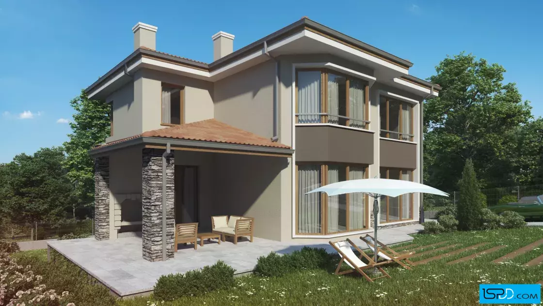 Проект на къща в гр. София