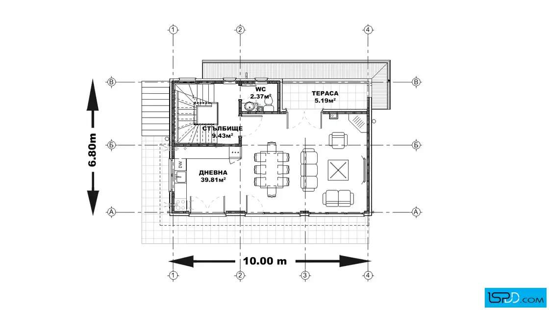 План на първи етаж