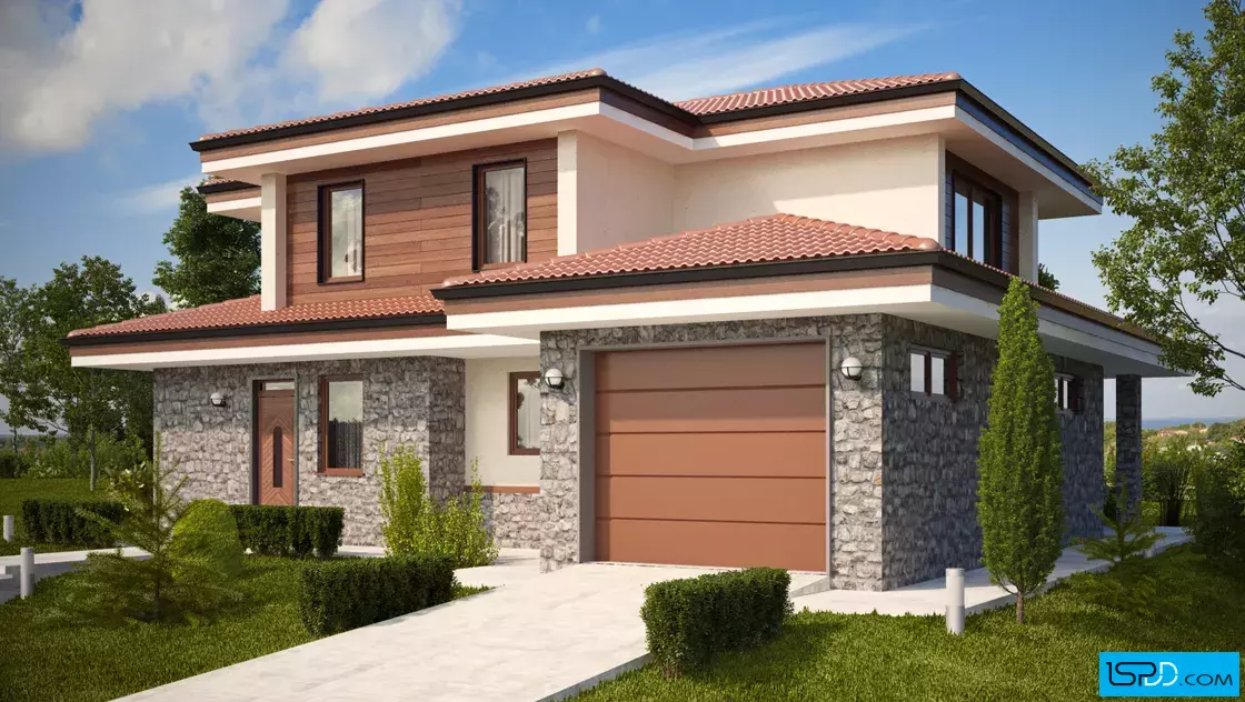 Проект на къща в с. Първенец