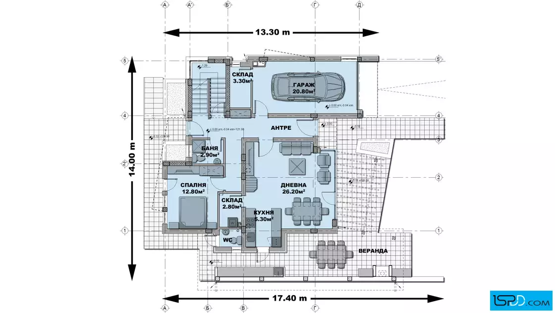 План на първи етаж