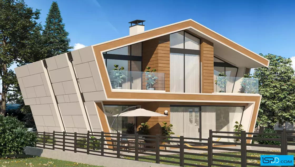 Проект на къща в гр. Сливница