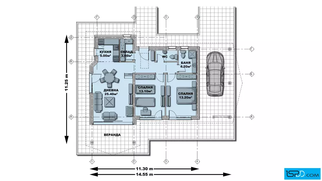 План на първи етаж