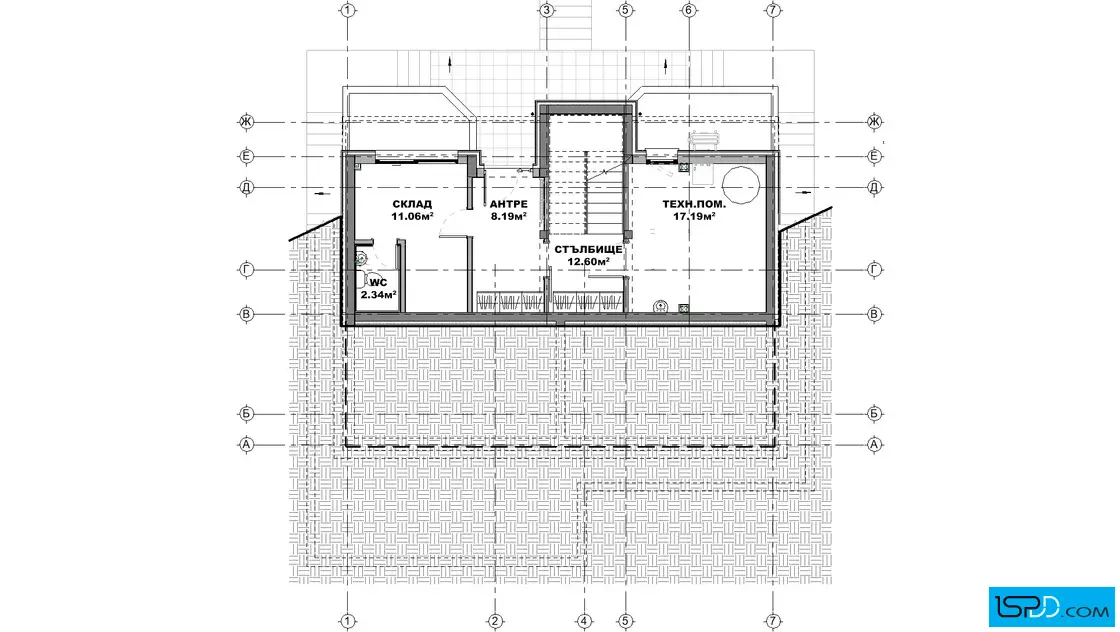 План на подземен етаж