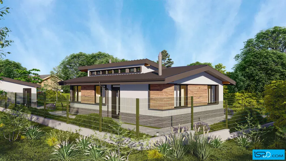 Проект на къща в м. Косанин дол, гр. София