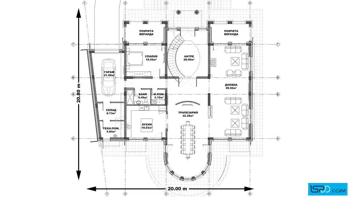 План на първи етаж