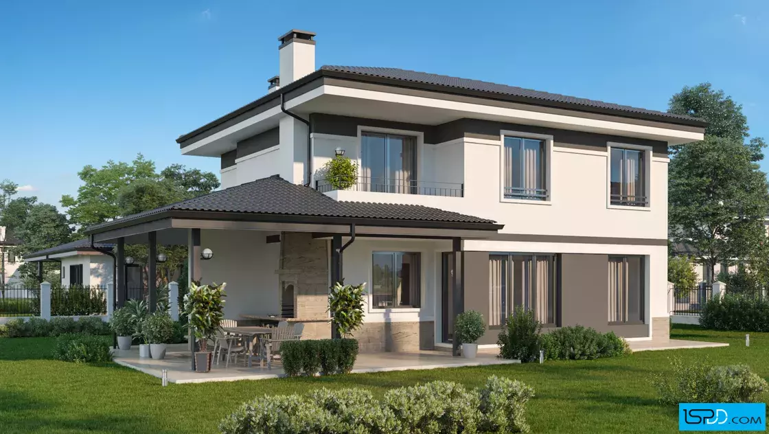 Проект на къща в с. Лесново