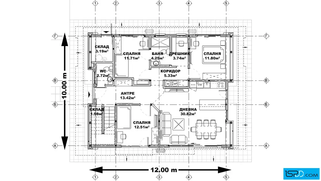 План на първи етаж
