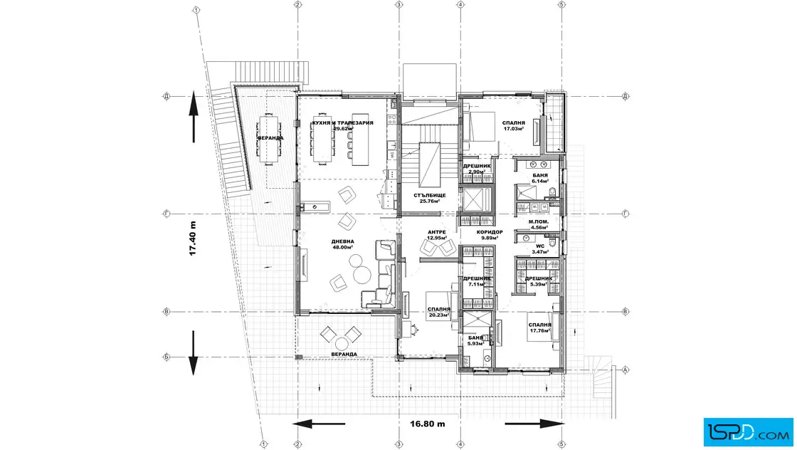 План на първи етаж