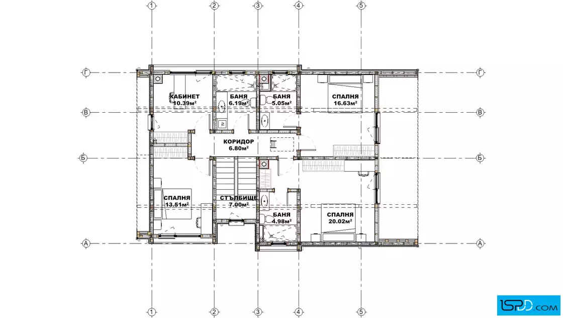 План на втори етаж