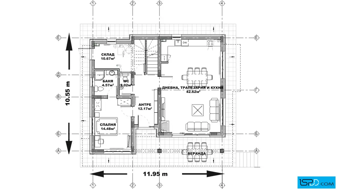 План на първи етаж