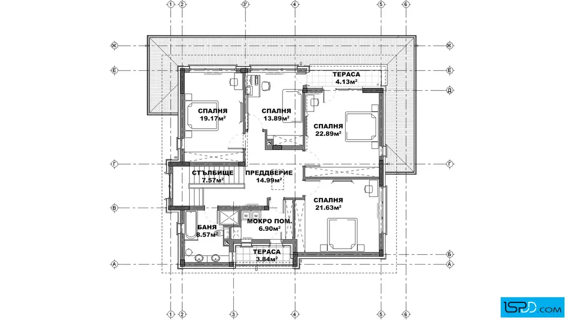 План на втори етаж