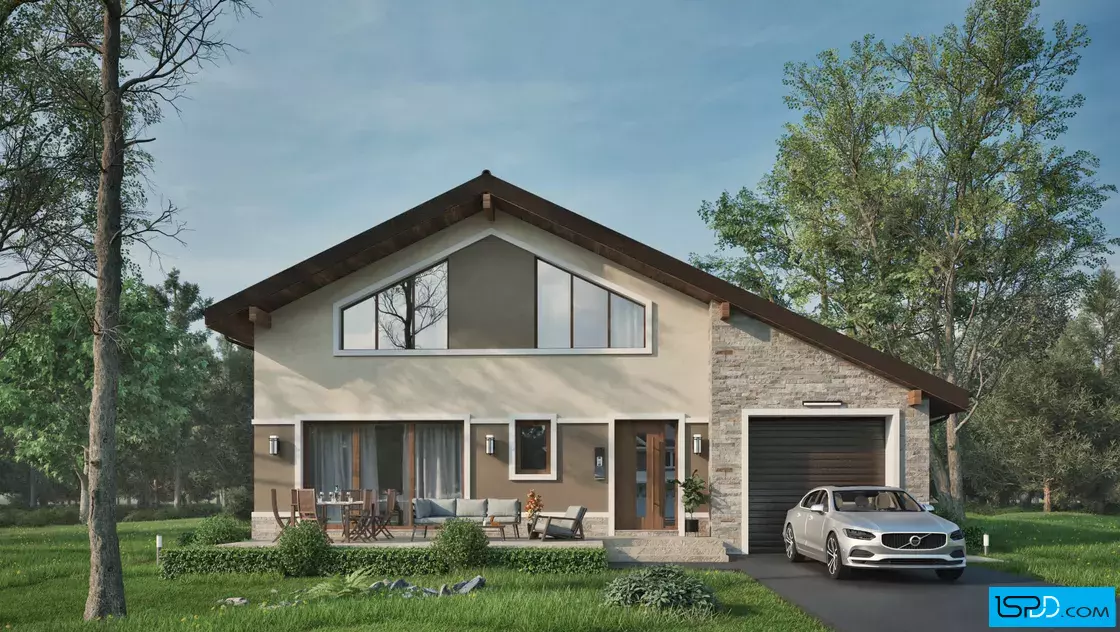 Проект на къща в с. Волуяк