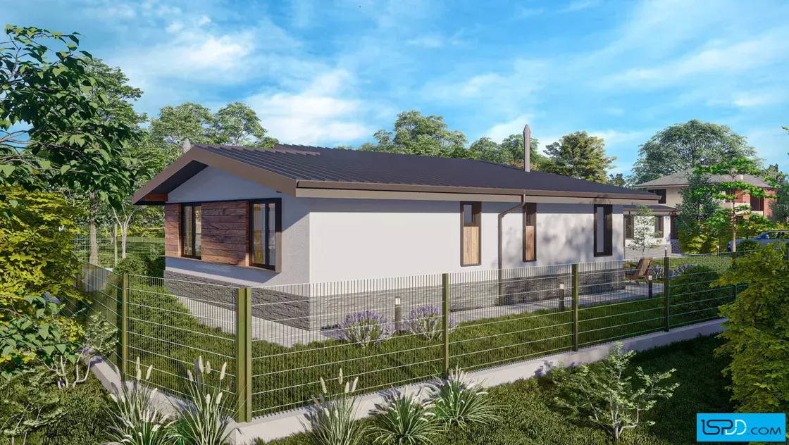 Проект на къща в м. Косанин дол, гр. София