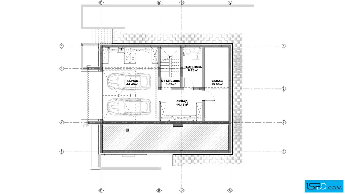 План на подземен етаж План на подземен етаж