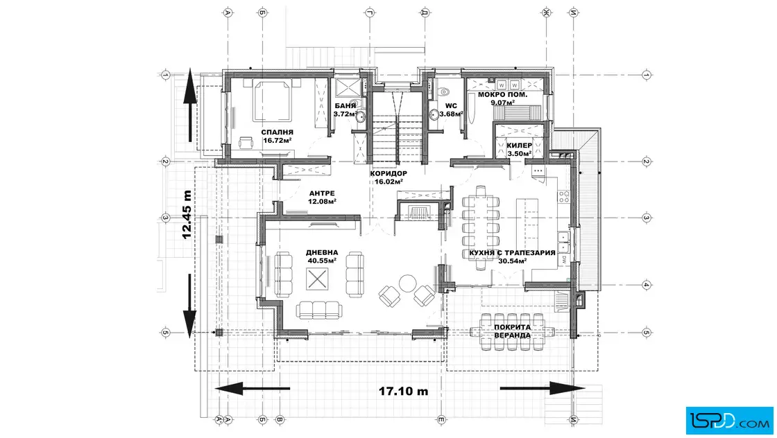План на първи етаж