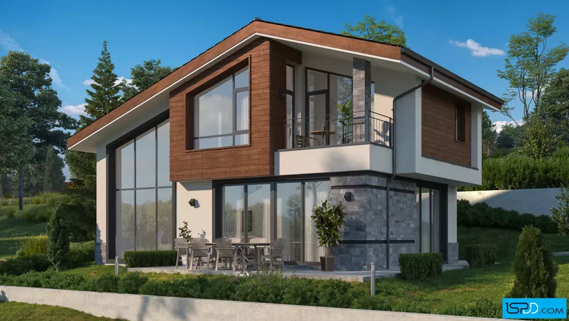 Проект на къща в гр. Хисаря