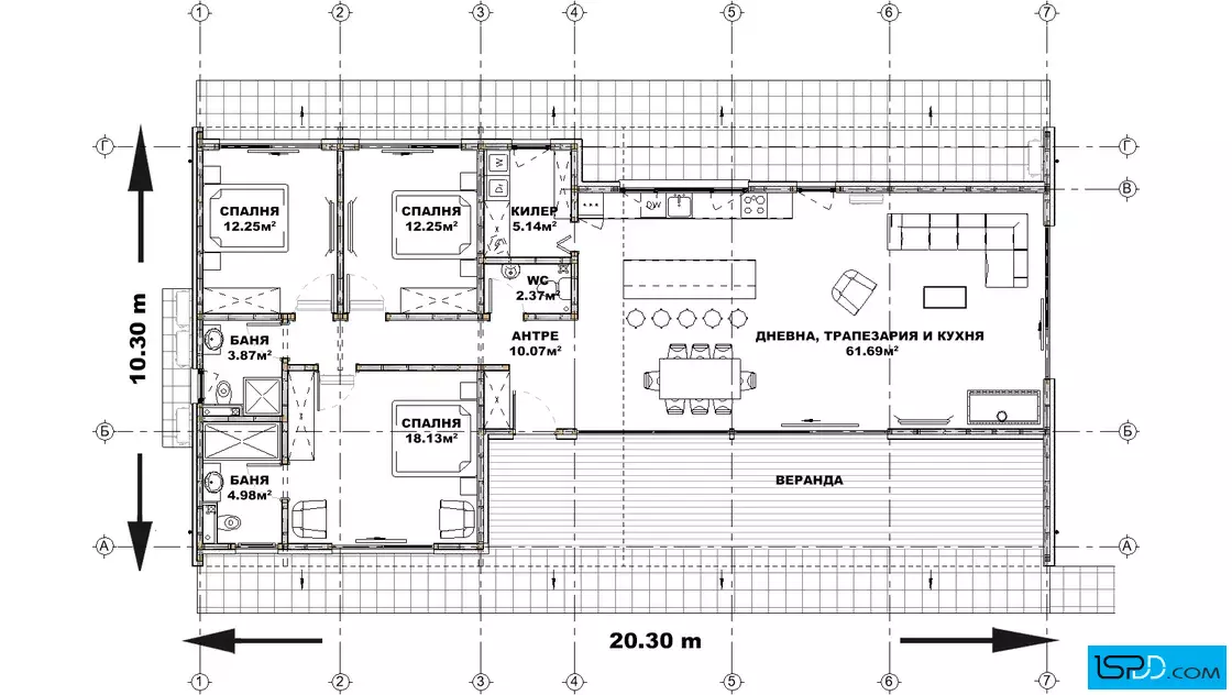 План на първи етаж