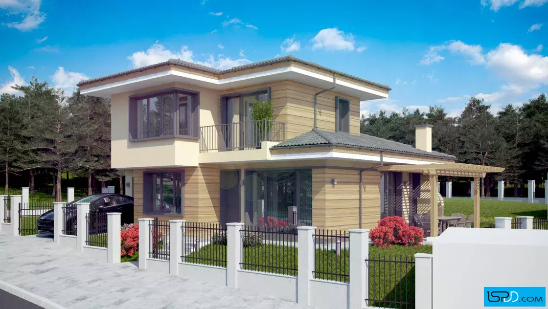 Проект на къща в с. Езерче