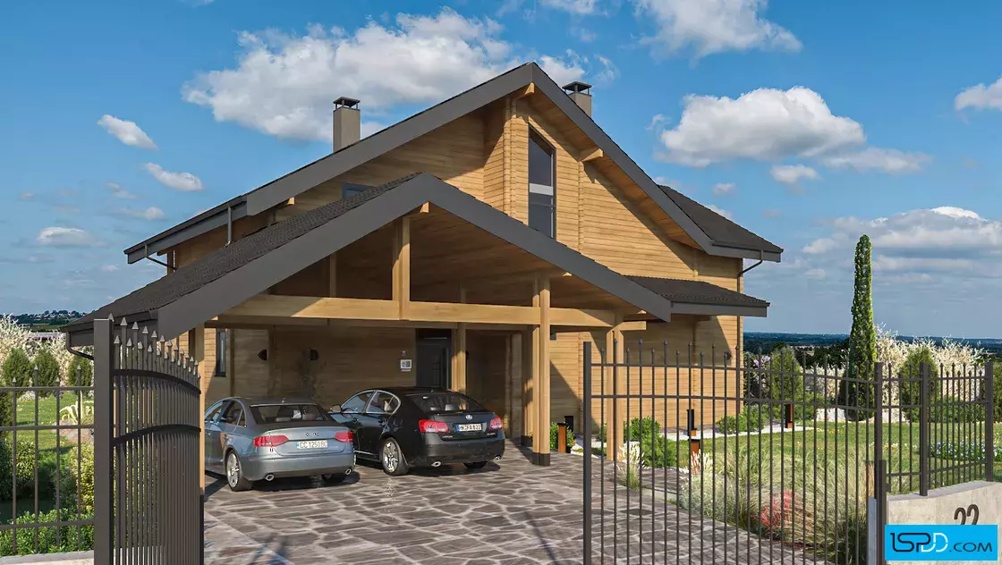 Проект на къща в с. Вакарел