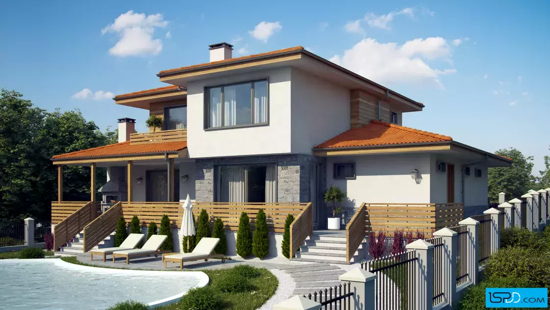 Проект на къща в с. Горна Малина