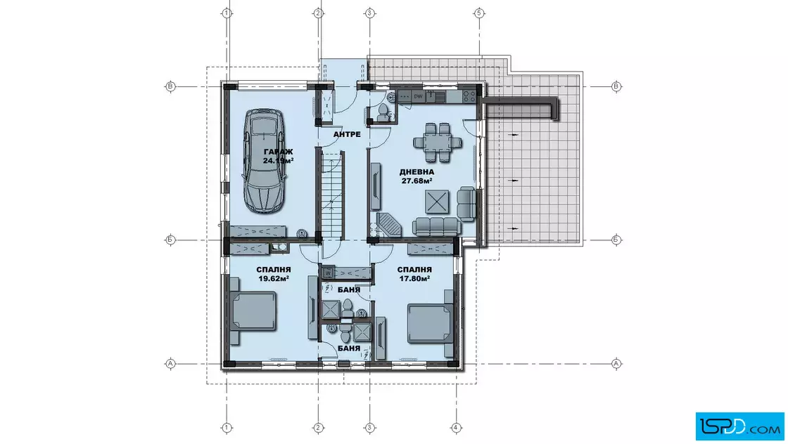 План на първи етаж