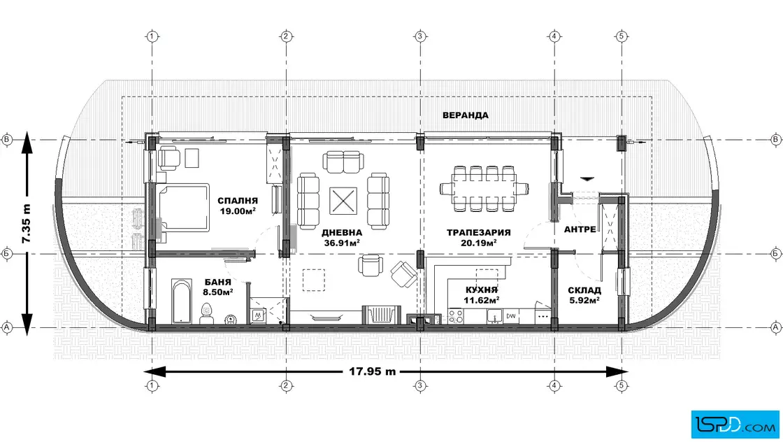 План на първи етаж