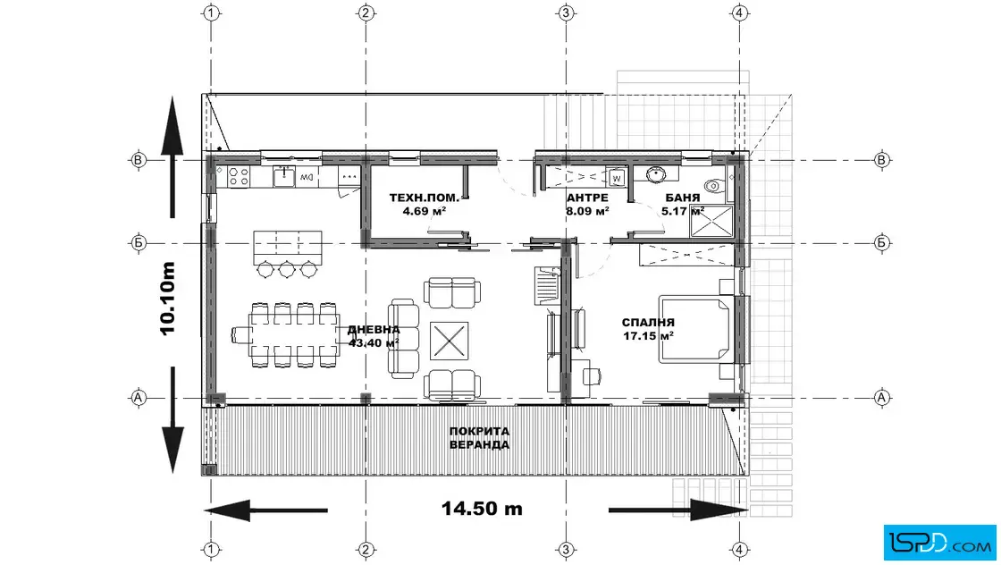 План на първи етаж