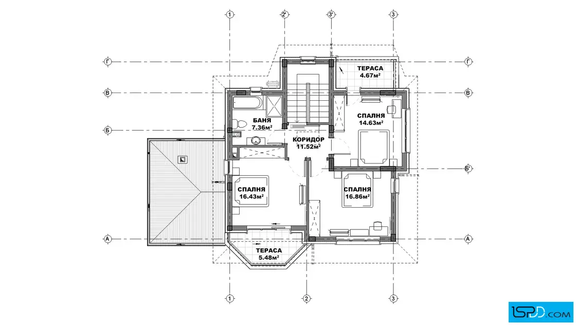 План на втори етаж