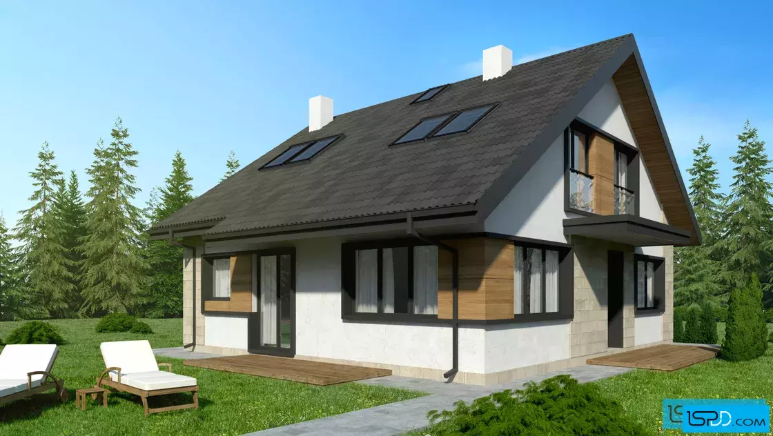 Проект на къща в с. Мировяне