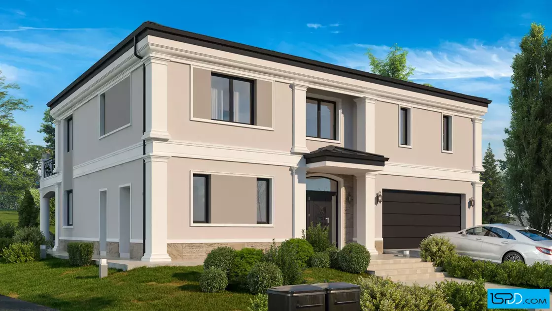 Проект на къща във в.з. Люлин