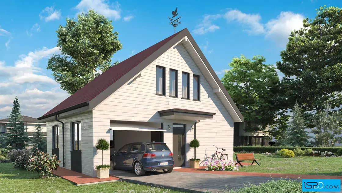 Проект на къща в с. Побит камък