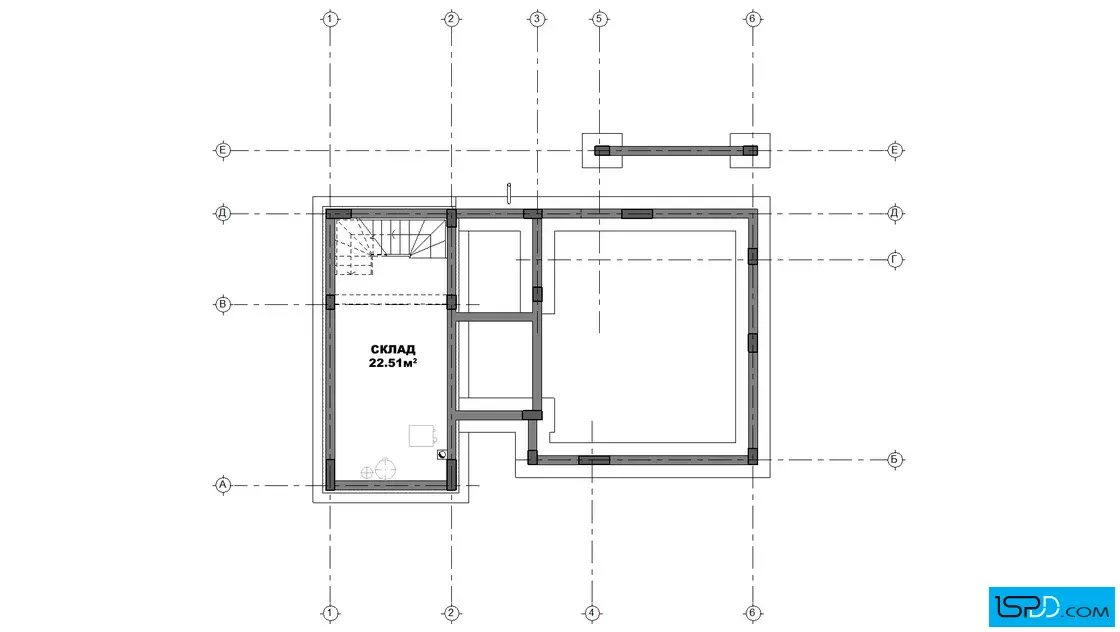 План на подземен етаж