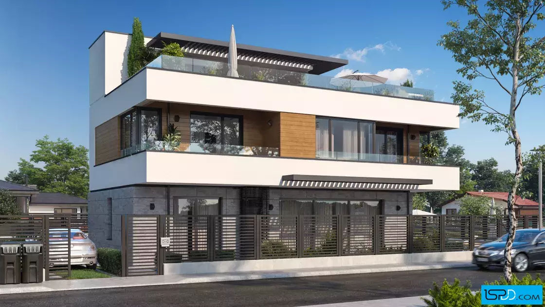 Проект на къща в с. Лозенец