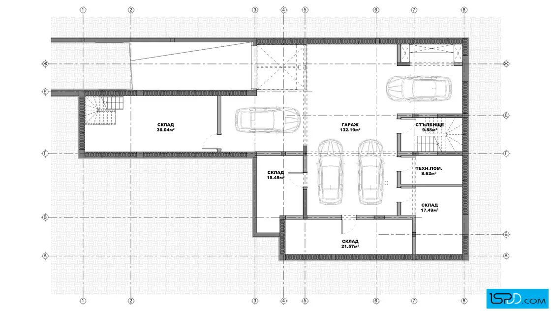 План на подземен етаж План на подземен етаж