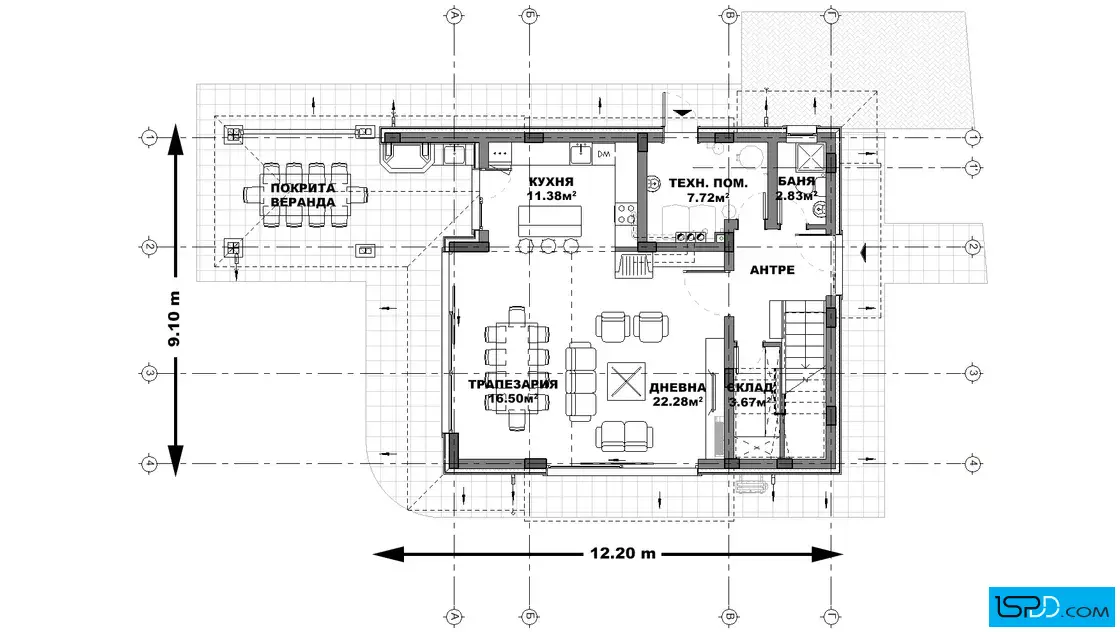 План на първи етаж