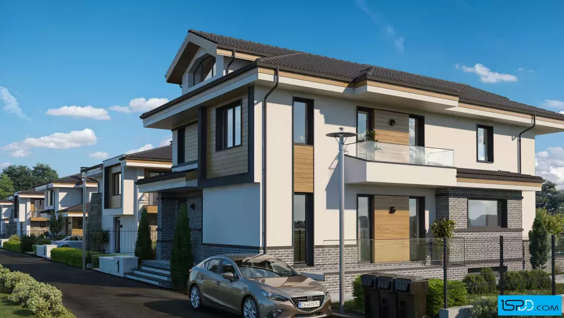 Проект на къща в местност Лахана