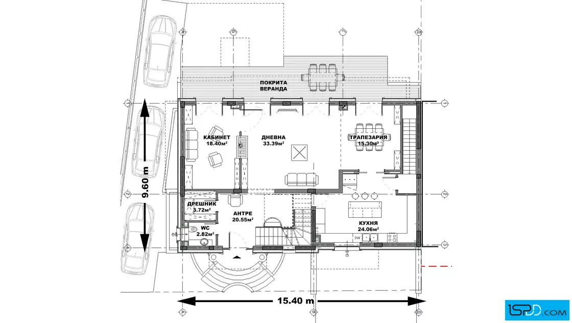 План на първи етаж