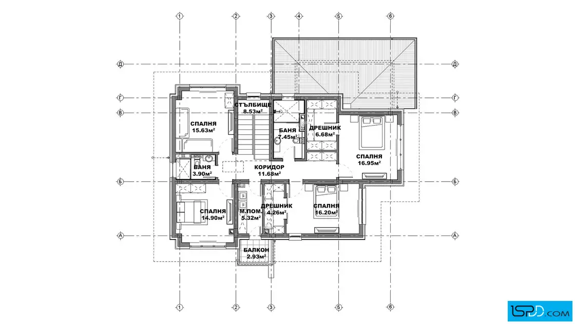 План на втори етаж