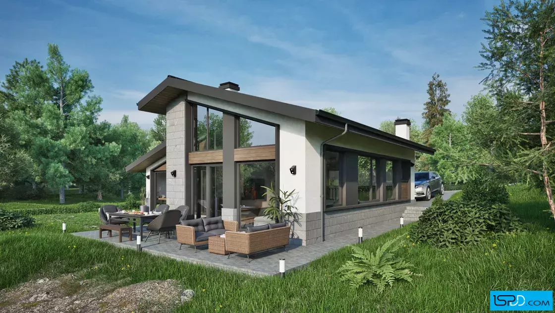 Проект на къща в с. Ботево