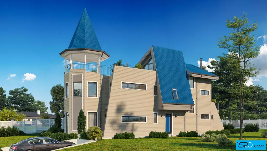 Проект на къща в м. Митков мост