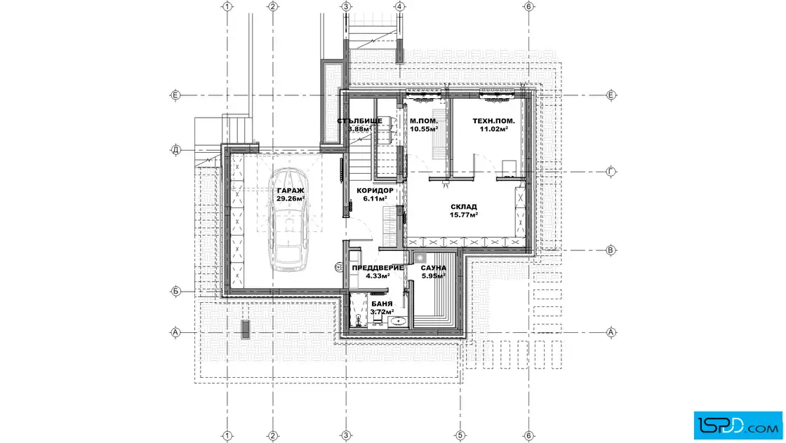 План на подземен етаж План на подземен етаж
