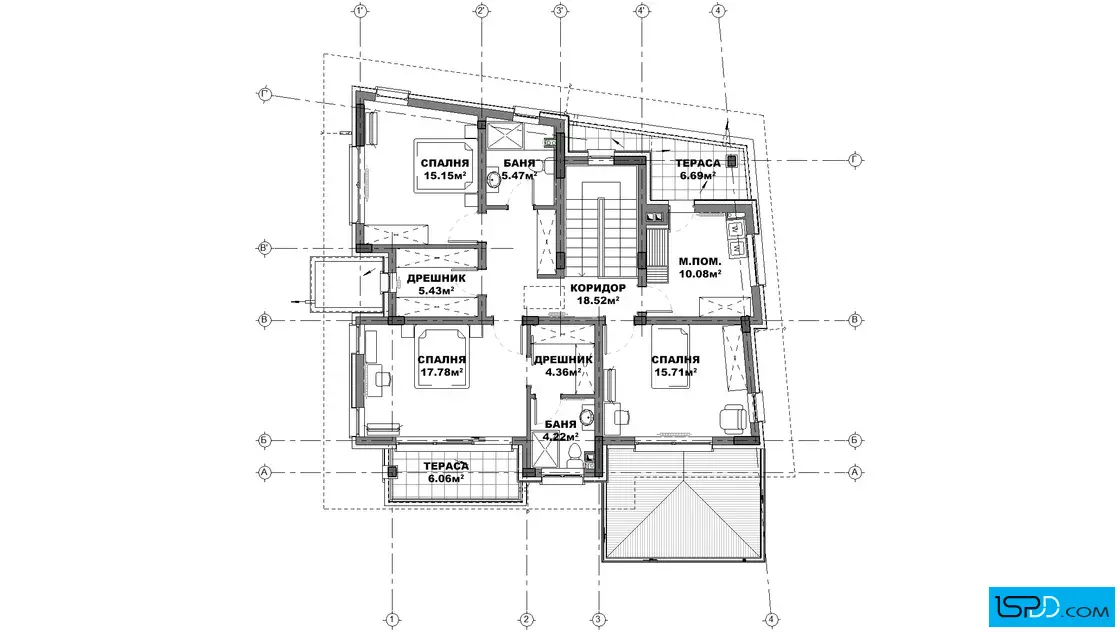 План на втори етаж