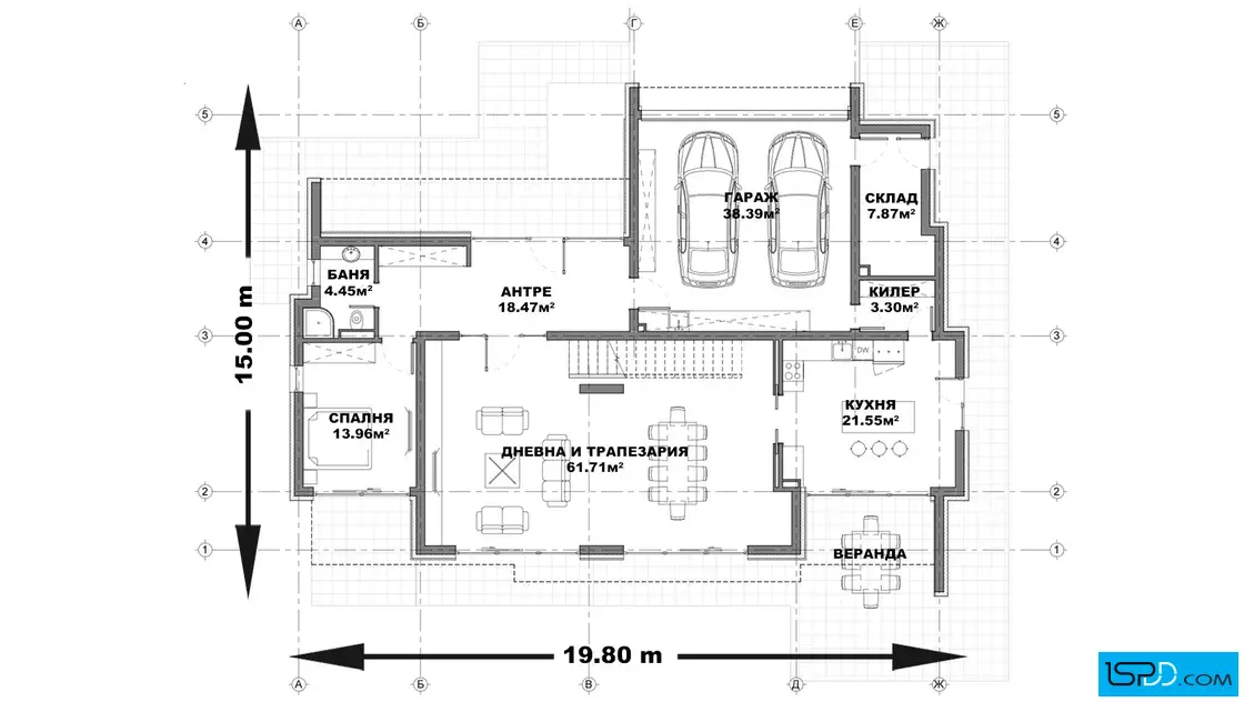 План на първи етаж