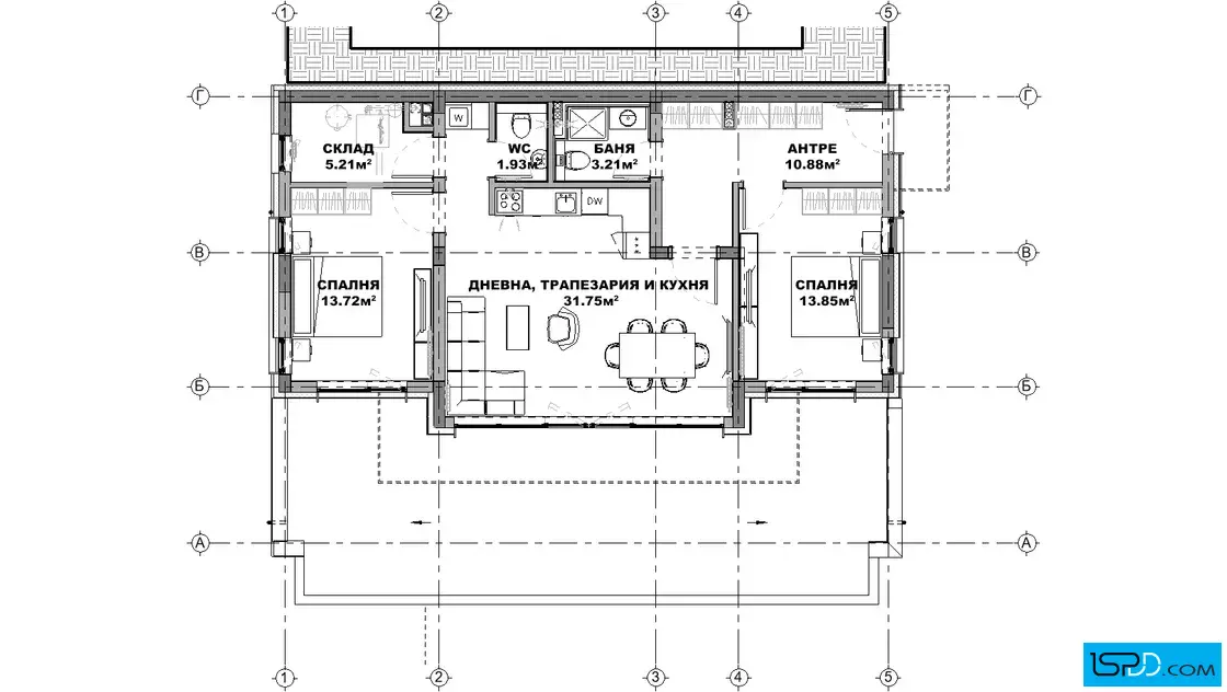 План на втори етаж