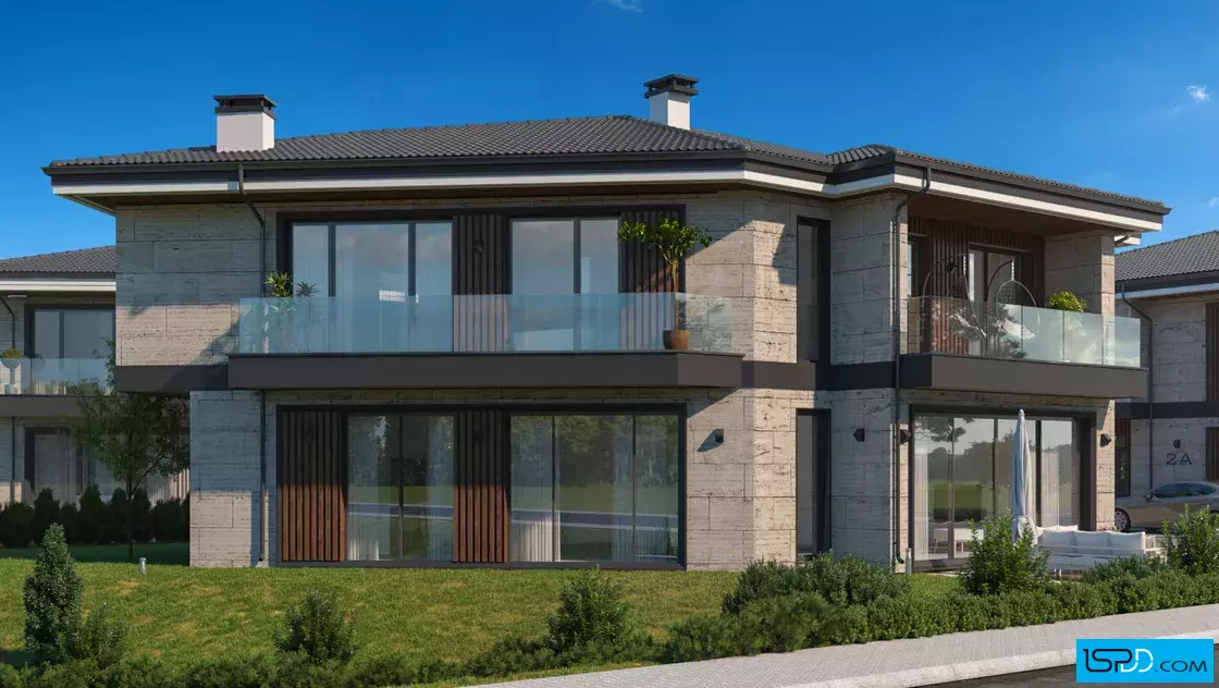 Проект на къща в м. Косанин дол, гр. София