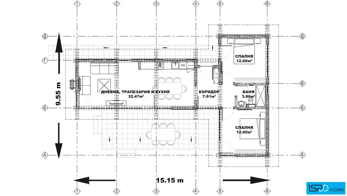 План на първи етаж