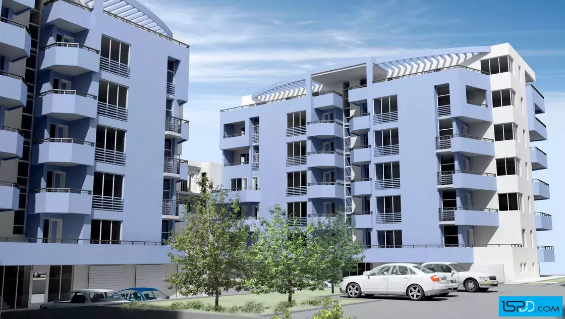 Жилищна група с търговски център