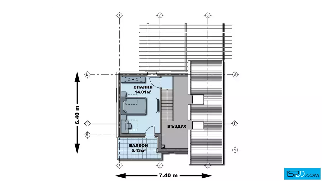 План на втори етаж