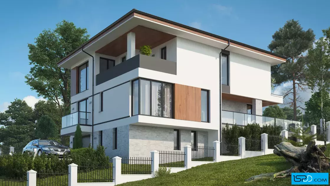 Проект на къща в гр. Банкя